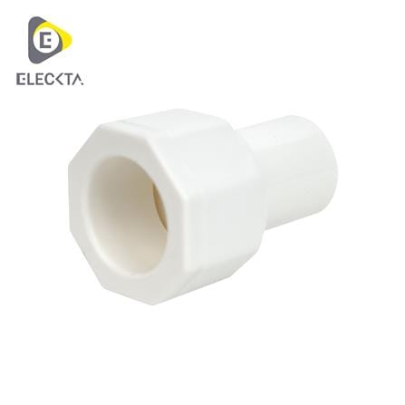ข้อต่อเข้ากล่อง ELECKTA 16 มม. สีขาว แพ็ก 10 ชิ้น_0