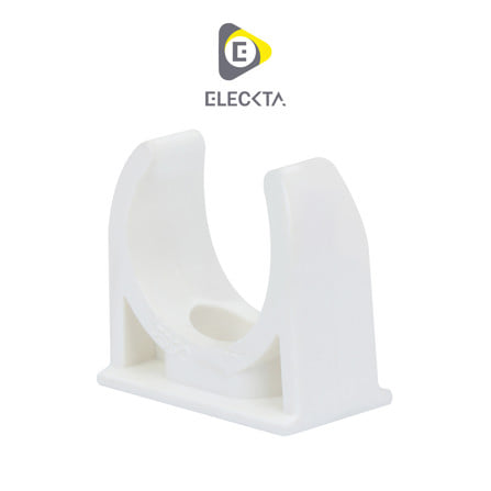 คลิปก้ามปู ELECKTA 25 มม. สีขาว (แพ็ก 4 ชิ้น)_0