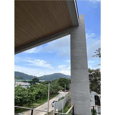แผ่นดินเหนียว 60x120 ซม. PHOMI ทราเวอทีนคราวด์เกรย์_2
