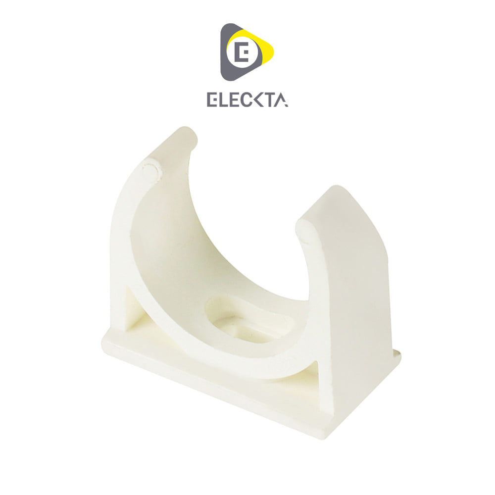 คลิปก้ามปู ELECKTA 32 มม. สีขาว (แพ็ก 4 ชิ้น)