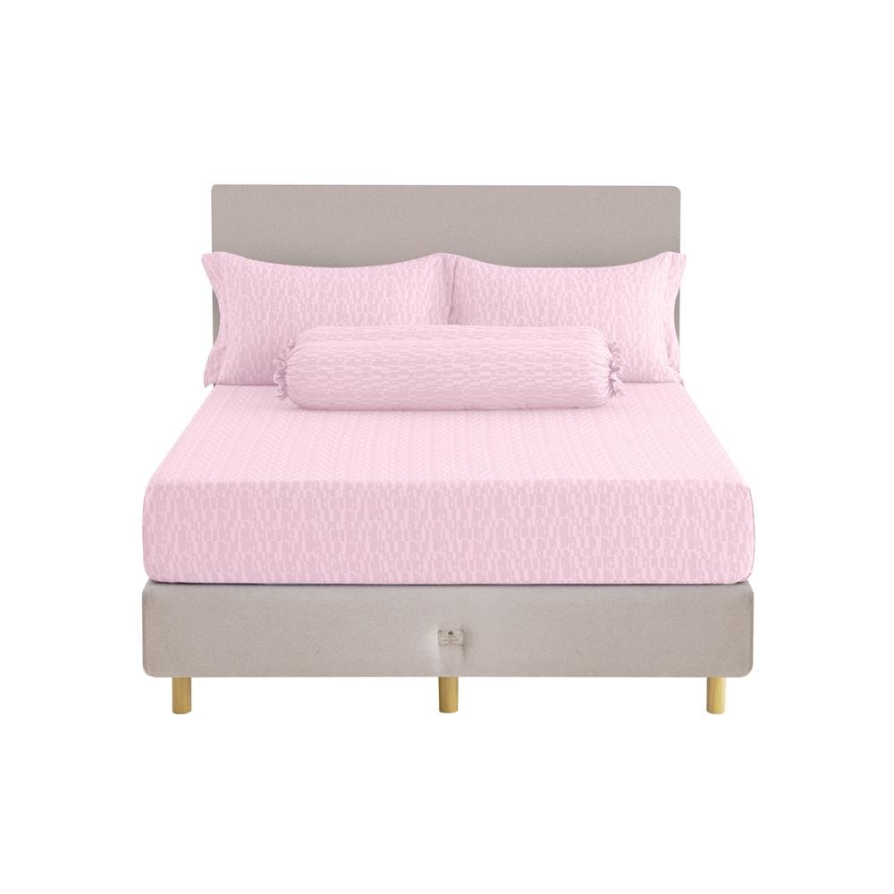 ชุดผ้าปูที่นอน 5 ฟุต 5 ชิ้น ELLE PARIS SIMPLICITE ECLAIR(S24)