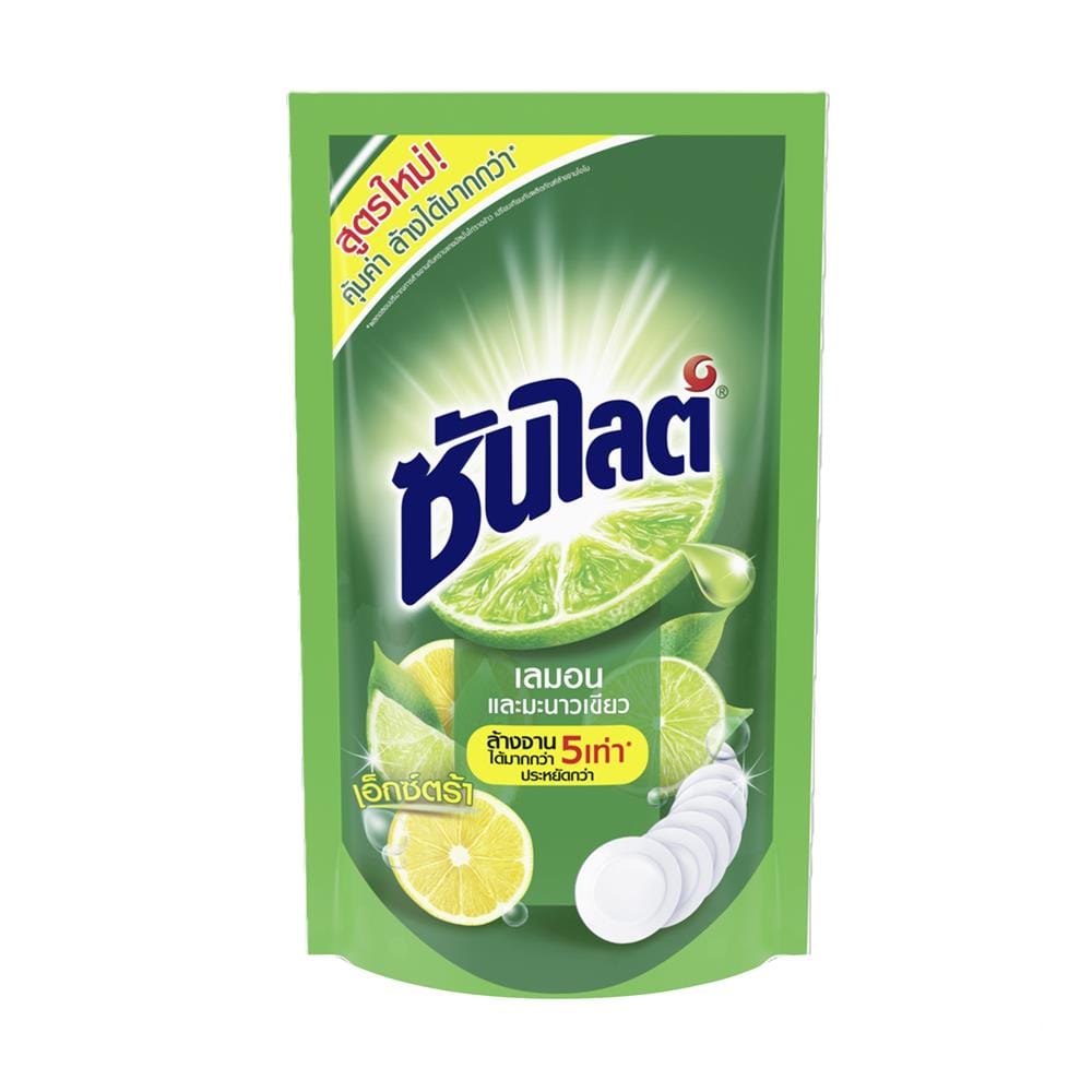 น้ำยาล้างจาน SUNLIGHT 500 มล. LEMONGREEN LIME (แพ็ก 3 ชิ้น)