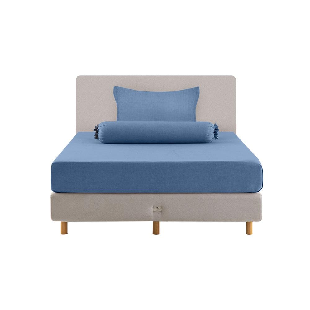 ชุดผ้าปูที่นอน 3.5 ฟุต 3 ชิ้น LOTUS ATTITUDE ELEMENTS สี BLUE MOON