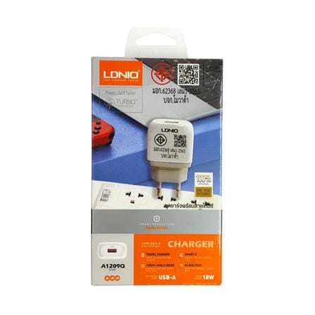 ชุดสายชาร์จ LDNIO A1209Q 18 วัตต์_4