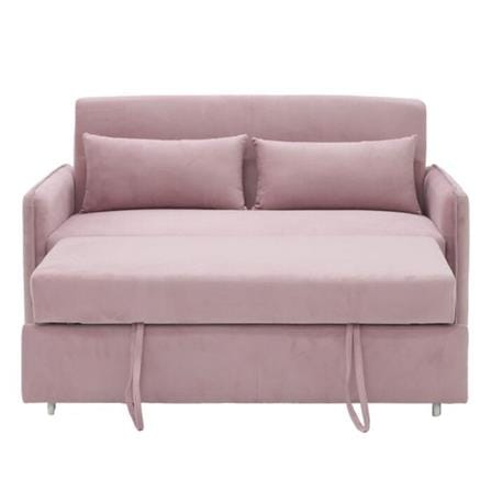โซฟาเบด 2 ที่นั่ง SB FURNITURE BONDANIE 19234946 สีชมพู_1