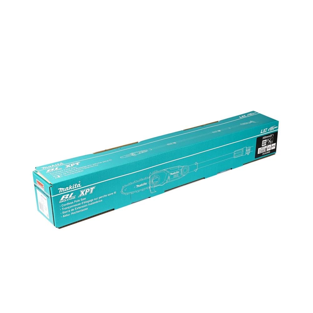 เลื่อยโซ่ไร้สาย (เฉพาะตัวเครื่อง) MAKITA DUA200Z 8 นิ้ว 18 โวลต์ ก้านยาว 3.5 ม.