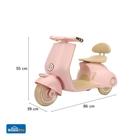รถจักรยานไฟฟ้าเด็ก GRANDE JMBBD916 สีชมพู_5