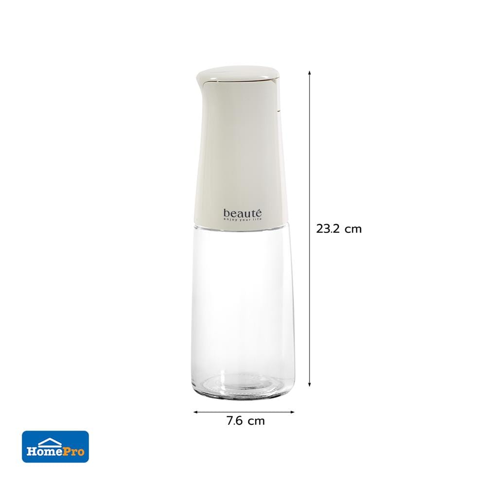 ขวดใส่น้ำมัน KECH BEAUTE 0.5 ลิตร สีเบจ