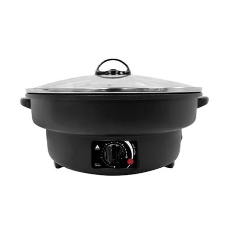 กระทะไฟฟ้า HANABISHI HGP-39 2.5 ลิตร สีดำ_1