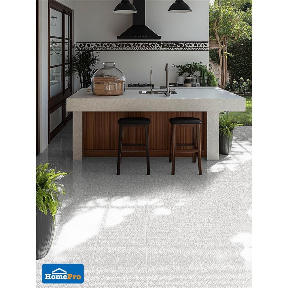 กระเบื้องพื้น 16x16 นิ้ว DURAGRES เวนเทค เทาอ่อน A 0.96 ตร.ม.