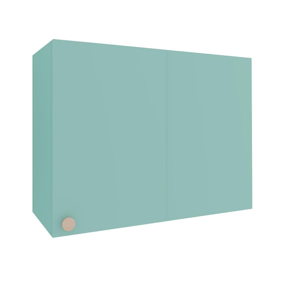 ตู้แขวนเข้ามุมขวา MJ DOT 80x60 ซม. สี PASTEL MINT