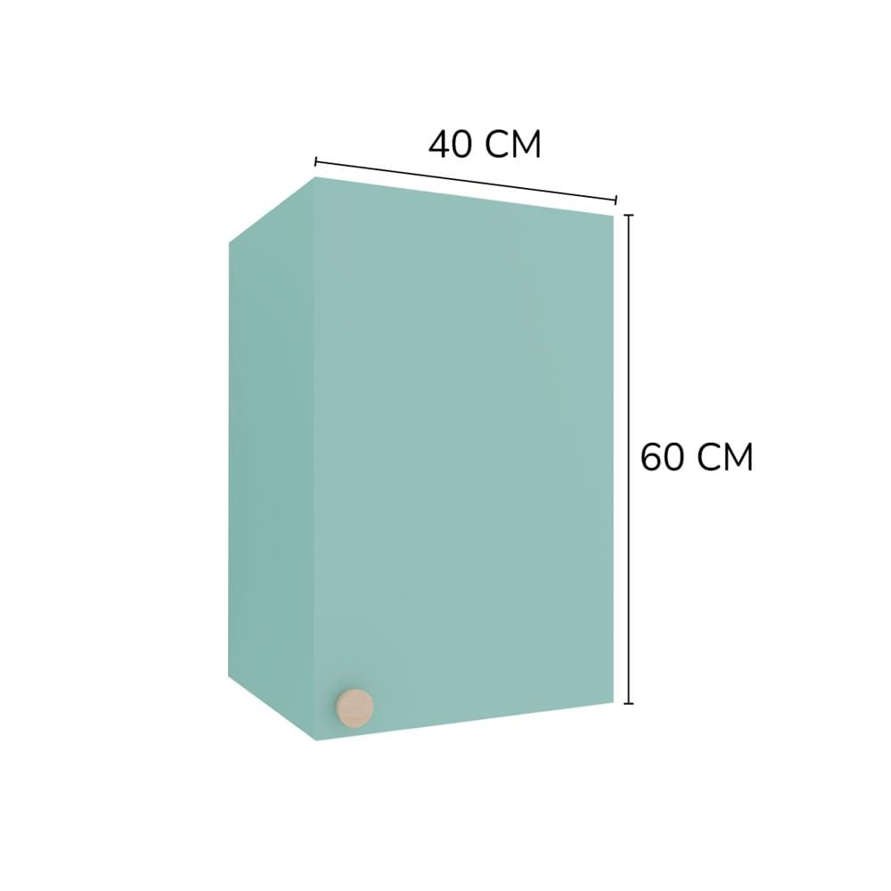 ตู้แขวนเดี่ยว MJ DOT 40X60 ซม. สี PASTEL MINT