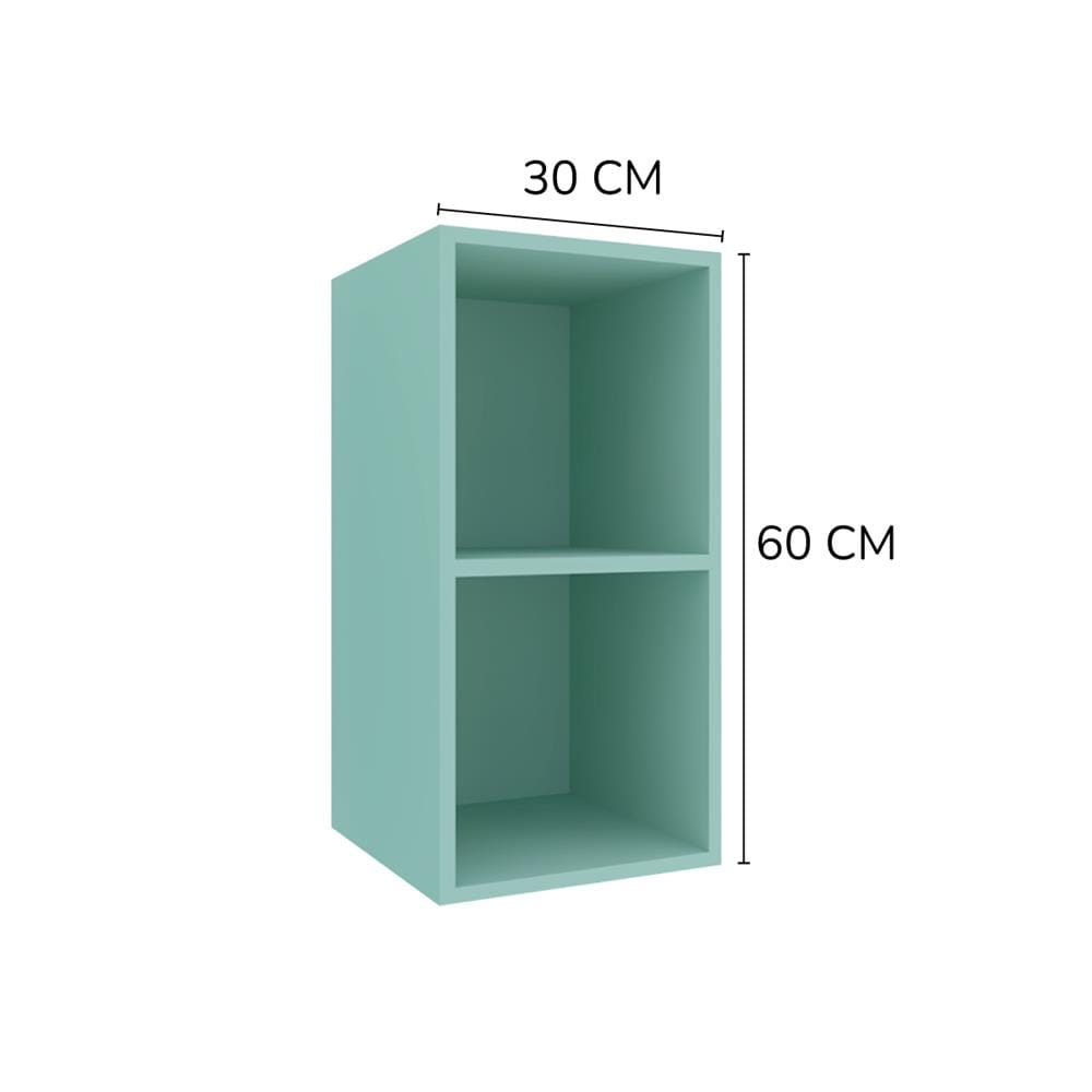 กล่องแขวนเสริม MJ DOT 30x60 ซม. สี PASTEL MINT