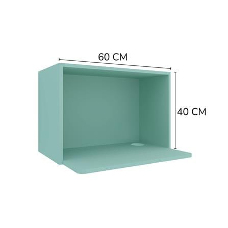 ตู้แขวนไมโครเวฟ MJ DOT 60x40 ซม. สี PASTEL MINT_3