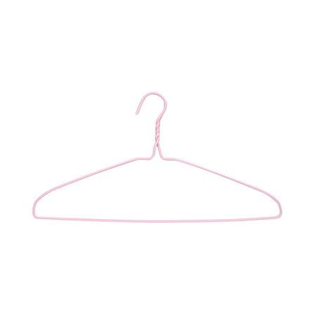 ไม้แขวนเสื้อเคลือบ PLIM CURVE สีชมพู (แพ็ก 10 ชิ้น)_2
