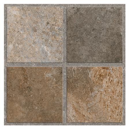 กระเบื้องพื้นพอร์ซเลน  40x40 ซม. TARA โฮเดน น้ำตาล (AF) A 0.96 ตร.ม._0