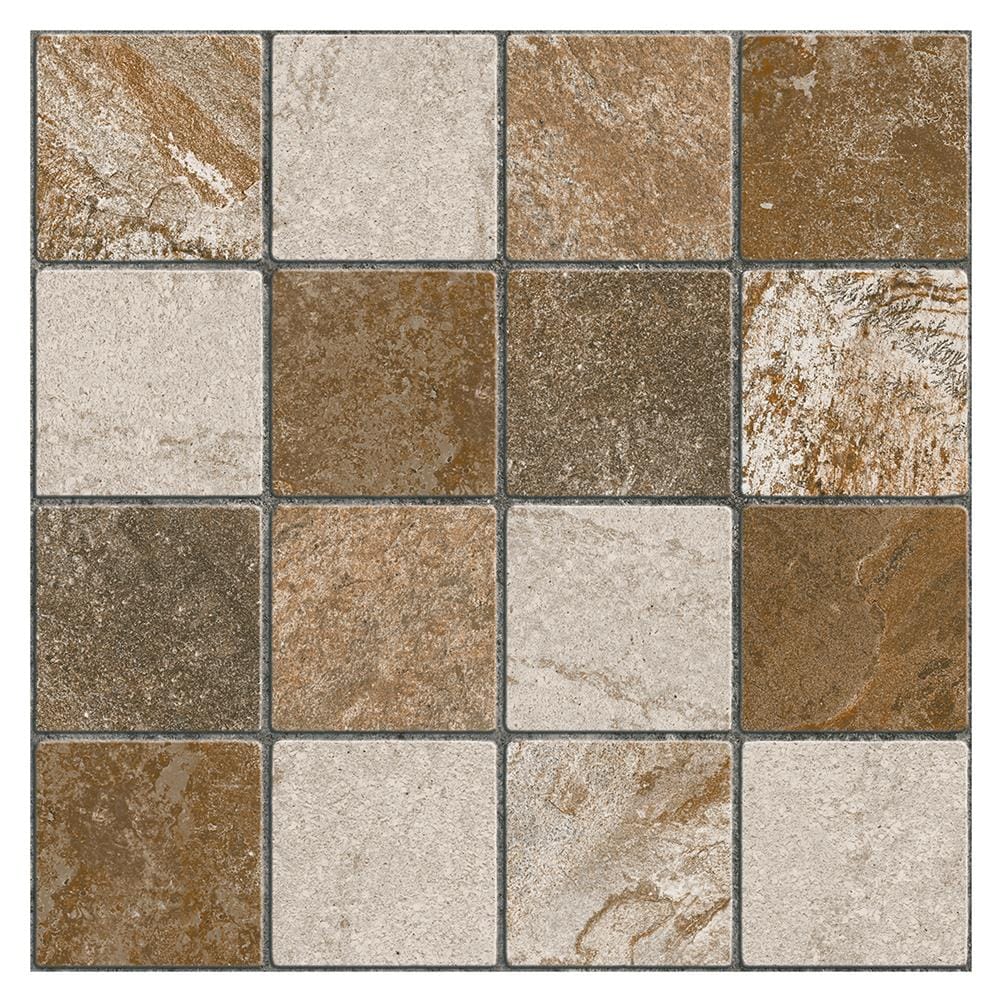 กระเบื้องพื้นพอร์ซเลน  40x40 ซม. TARA ฮาวิลแลนด์ น้ำตาล (AF) A 0.96 ตร.ม.