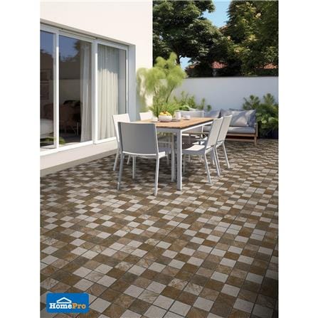 กระเบื้องพื้นพอร์ซเลน  40x40 ซม. TARA ฮาวิลแลนด์ น้ำตาล (AF) A 0.96 ตร.ม._4