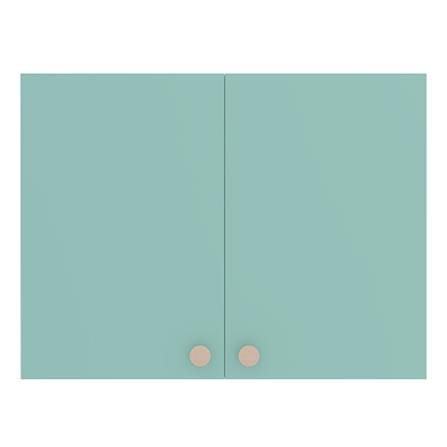 ตู้แขวนคู่ MJ DOT 80x60 ซม. สี PASTEL MINT_0