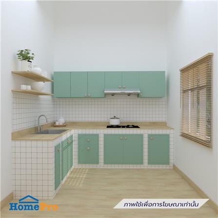 ตู้แขวนคู่ MJ DOT 80x60 ซม. สี PASTEL MINT_2