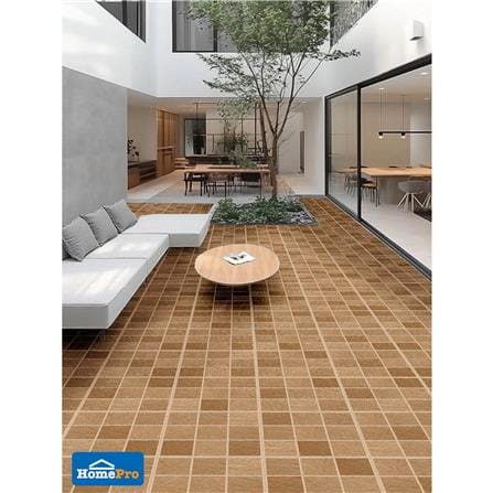 กระเบื้องพื้นพอร์ซเลน  40x40 ซม. TARA เวนเจอร์ น้ำตาล A 0.96 ตร.ม._3