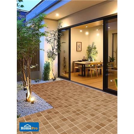 กระเบื้องพื้นพอร์ซเลน  40x40 ซม. TARA เวนเจอร์ น้ำตาล A 0.96 ตร.ม._4