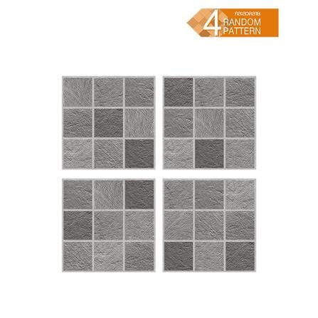 กระเบื้องพื้นพอร์ซเลน  40x40 ซม. TARA เวนเจอร์ เทา A 0.96 ตร.ม._1