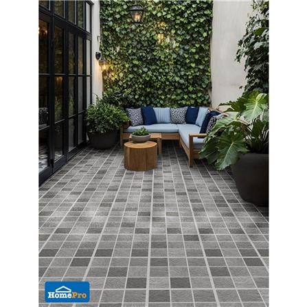 กระเบื้องพื้นพอร์ซเลน  40x40 ซม. TARA เวนเจอร์ เทา A 0.96 ตร.ม._3