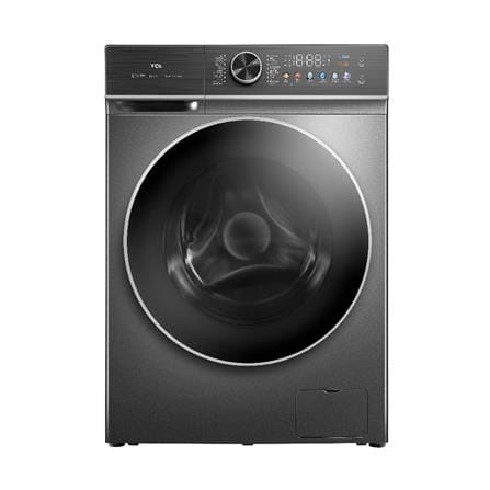 เครื่องซักอบผ้าฝาหน้า TCL WT890PWDS 10/7 กก. 1200 RPM อินเวอร์เตอร์ สีเทา_0