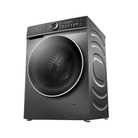 เครื่องซักอบผ้าฝาหน้า TCL WT890PWDS 10/7 กก. 1200 RPM อินเวอร์เตอร์ สีเทา_1