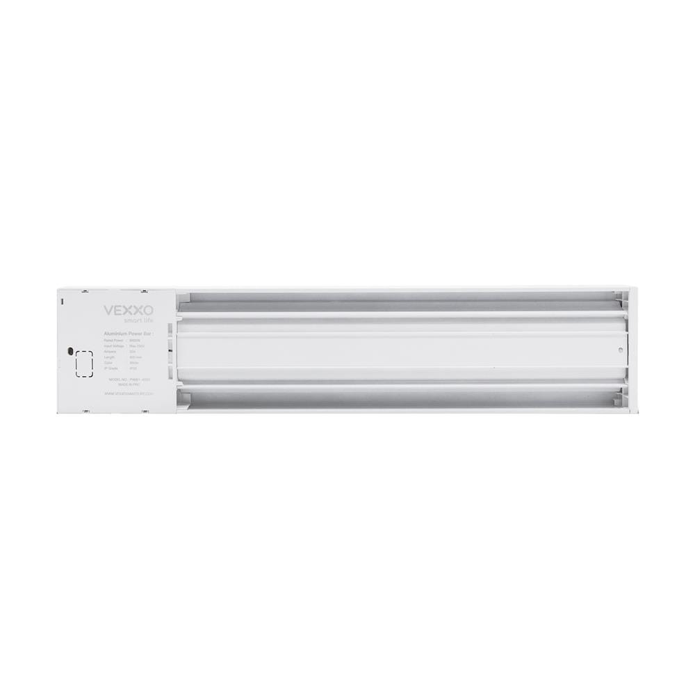 รางปลั๊กไฟแบบเลื่อนได้ VEXXO PWB1-4200 40 ซม. สีขาว