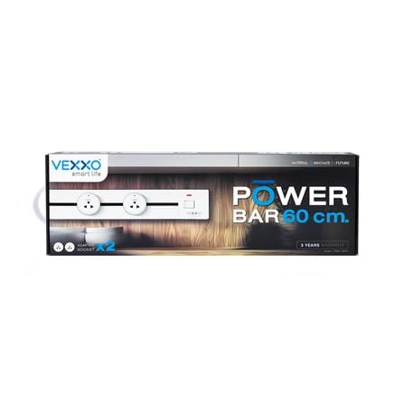 รางปลั๊กไฟแบบเลื่อนได้ VEXXO PWB1-6200 60 ซม. สีขาว_3
