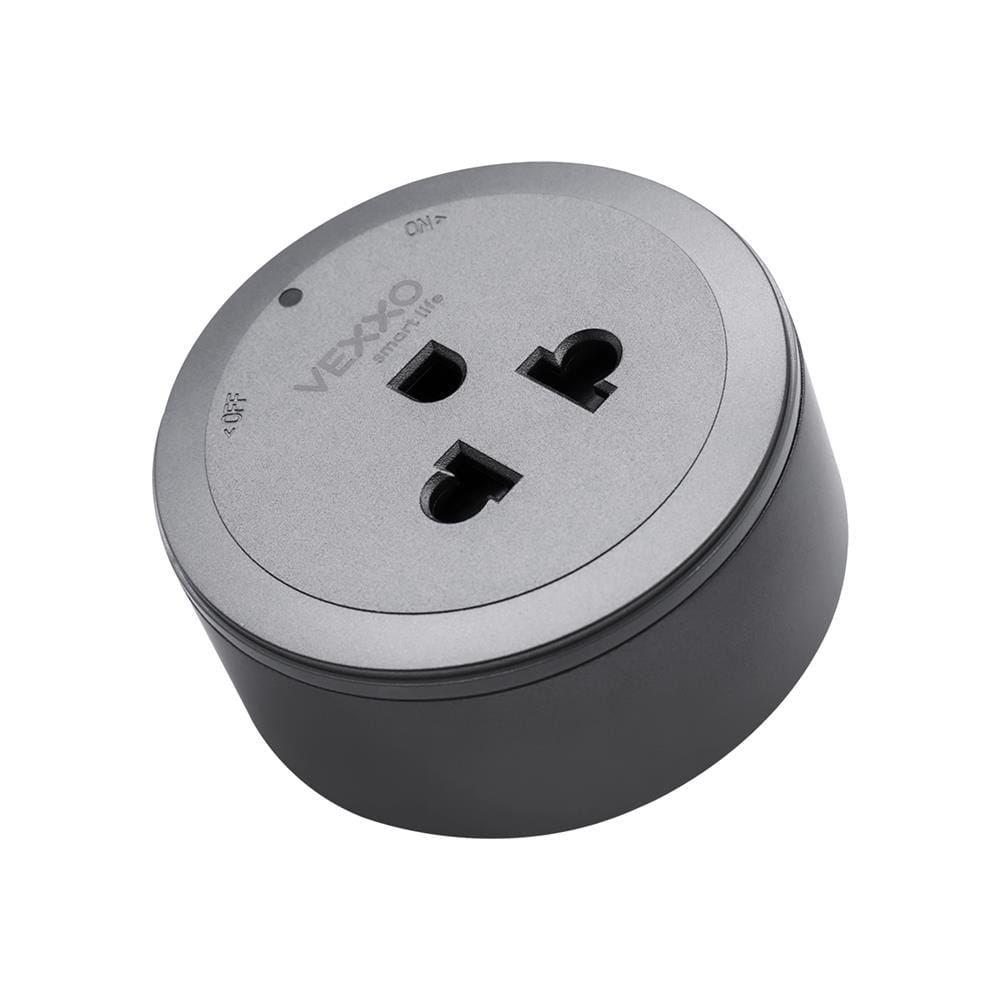 เต้ารับไร้สาย 3 ตา VEXXO APB-0100 สีเทา