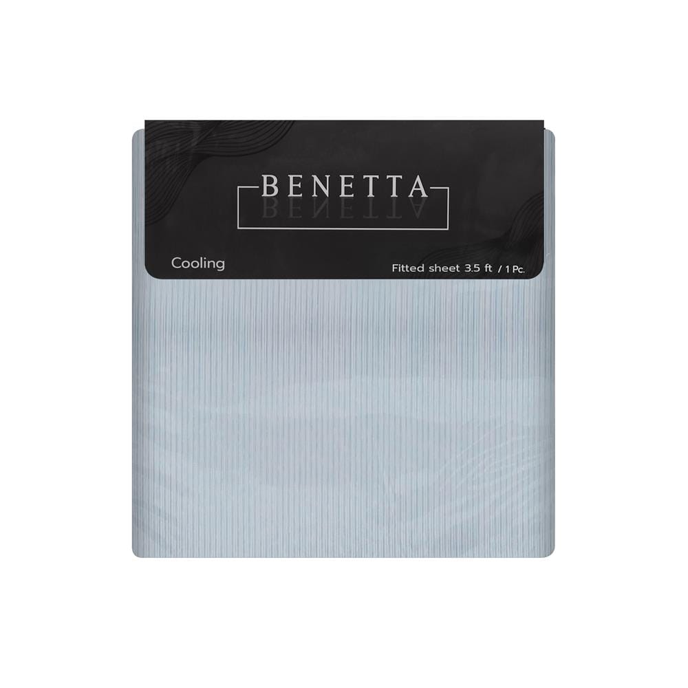 ผ้าปูที่นอน 3.5 ฟุต BENETTA PERFECT FIT สี BLUE