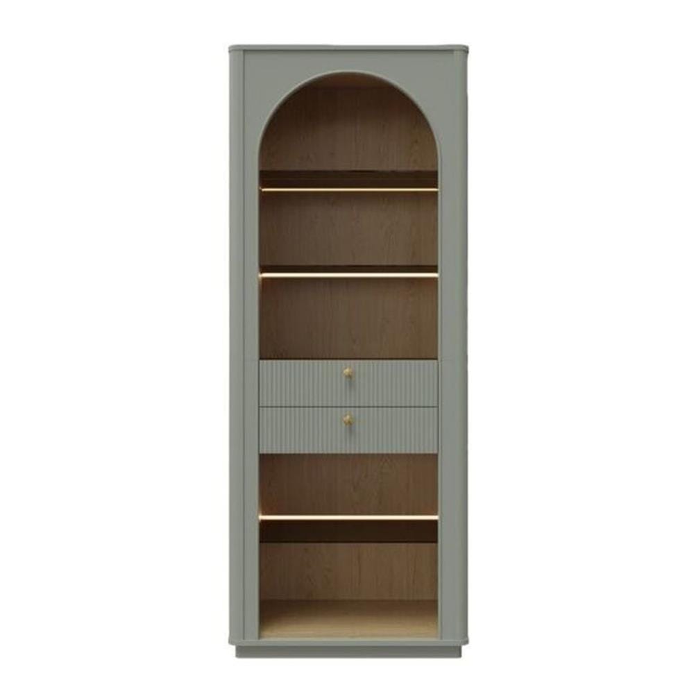 ตู้โชว์ SB FURNITURE SOUL 19232527 80 ซม. สี PEWTER GREY