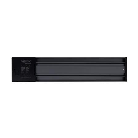 รางปลั๊กไฟแบบเลื่อนได้ VEXXO PWB1-4200 40 ซม. สีเทา_2