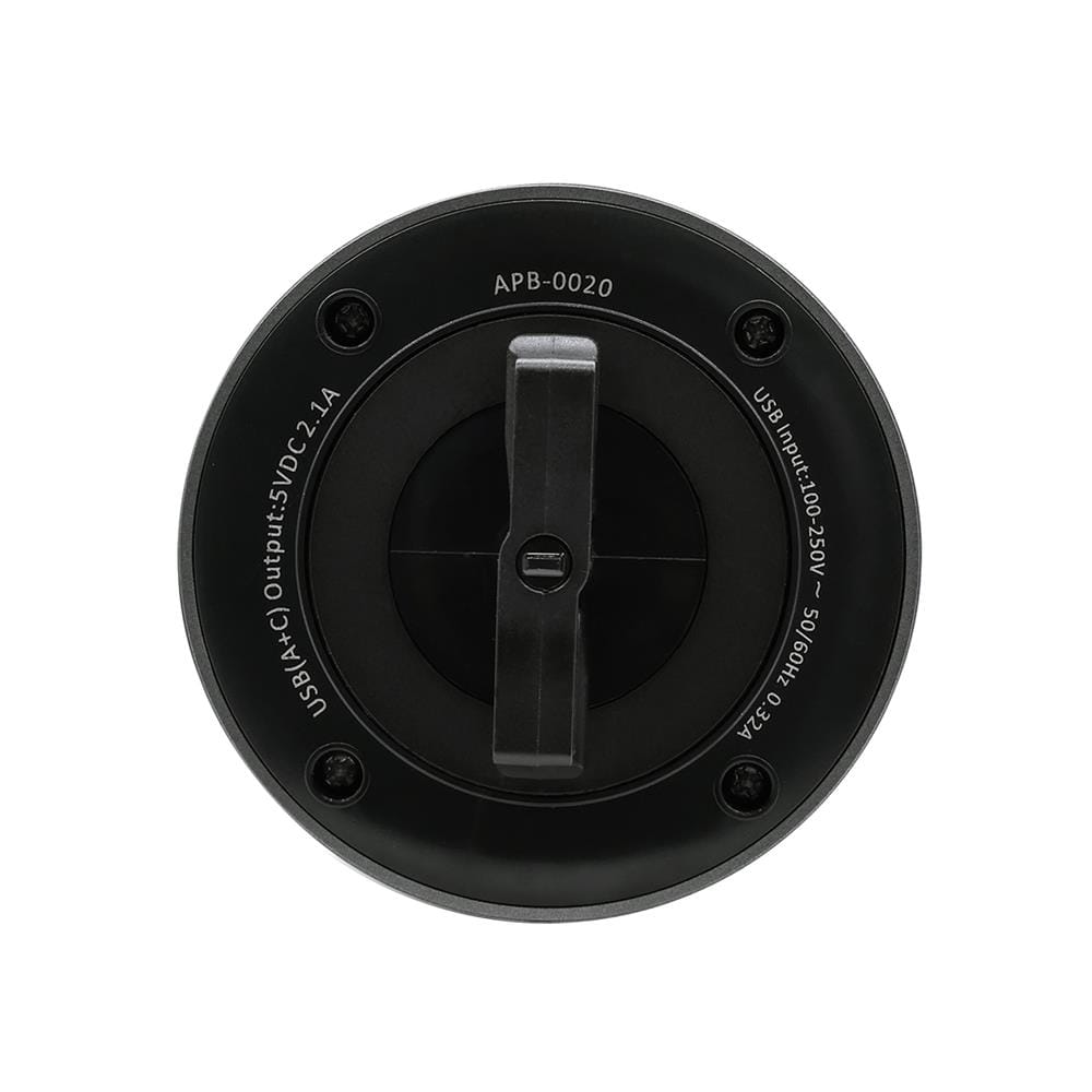เต้ารับไร้สาย VEXXO USB TYPE A/C APB-0020 10 วัตต์ สีดำ