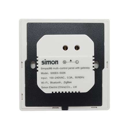 สวิตช์ไฟอัจฉริยะ SIMON SIMI7-SIMPAD-IOT-WH สีขาว_4