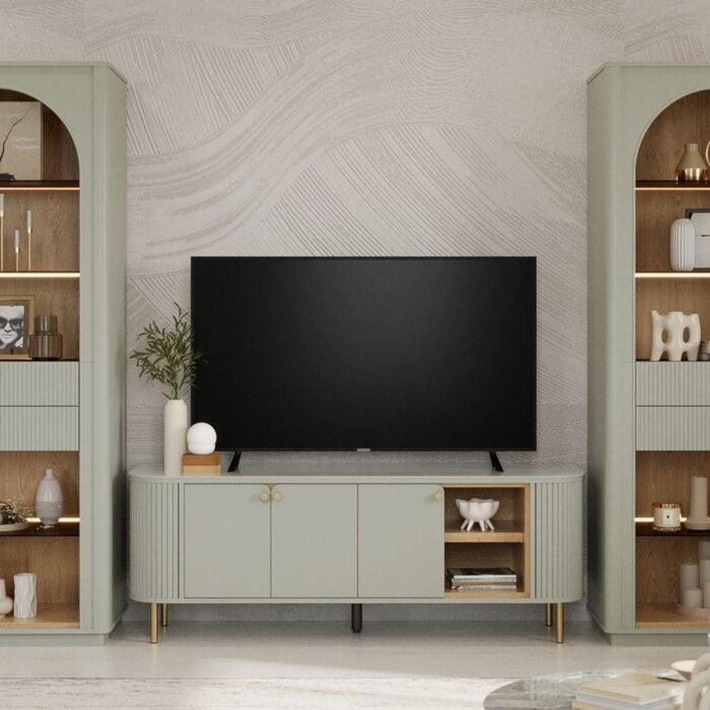 ตู้วางทีวี SB FURNITURE SOUL 19232106 160 ซม. สี PEWTER GREY