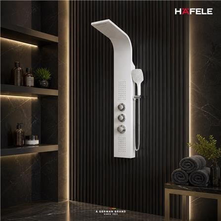 ชุดผนังอาบน้ำ HAFELE 495.60.086 สีขาว_1