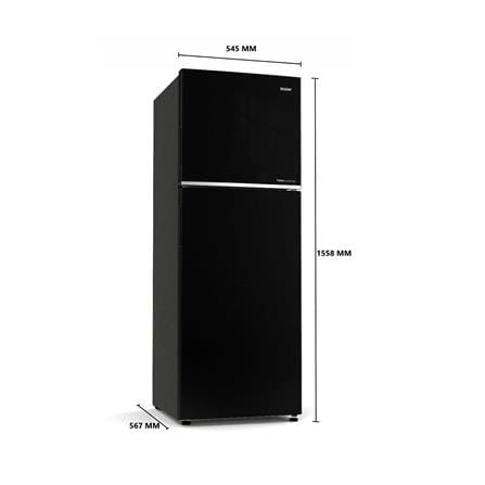 ตู้เย็น 2 ประตู HAIER HRF-239MNI 8.3 คิว สีดำ_4