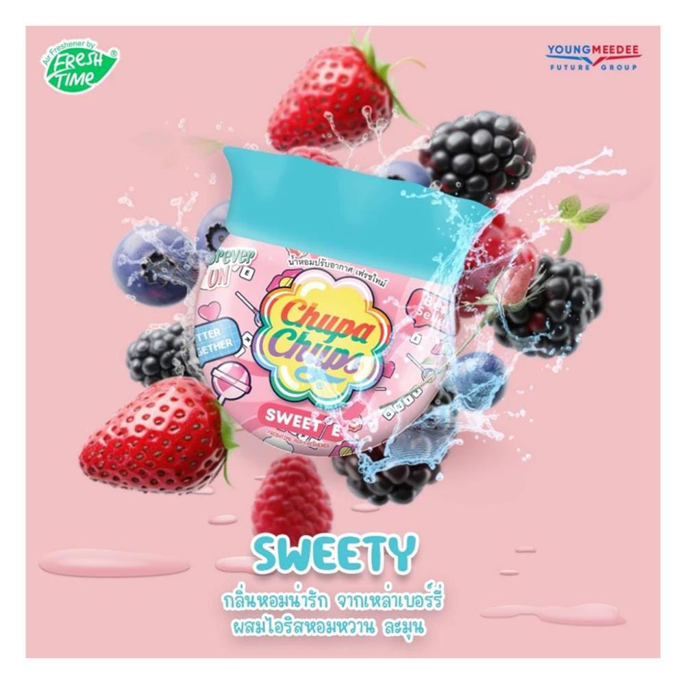 เจลปรับอากาศ FRESH TIME 155 กรัม สวีทตี้