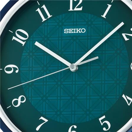 นาฬิกาแขวน SEIKO CLOCKS QHA016L 10.8 นิ้ว สีน้ำเงิน_1