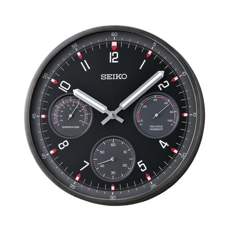 นาฬิกาแขวน SEIKO CLOCKS QXA823K 12.9 นิ้ว สีดำ_0