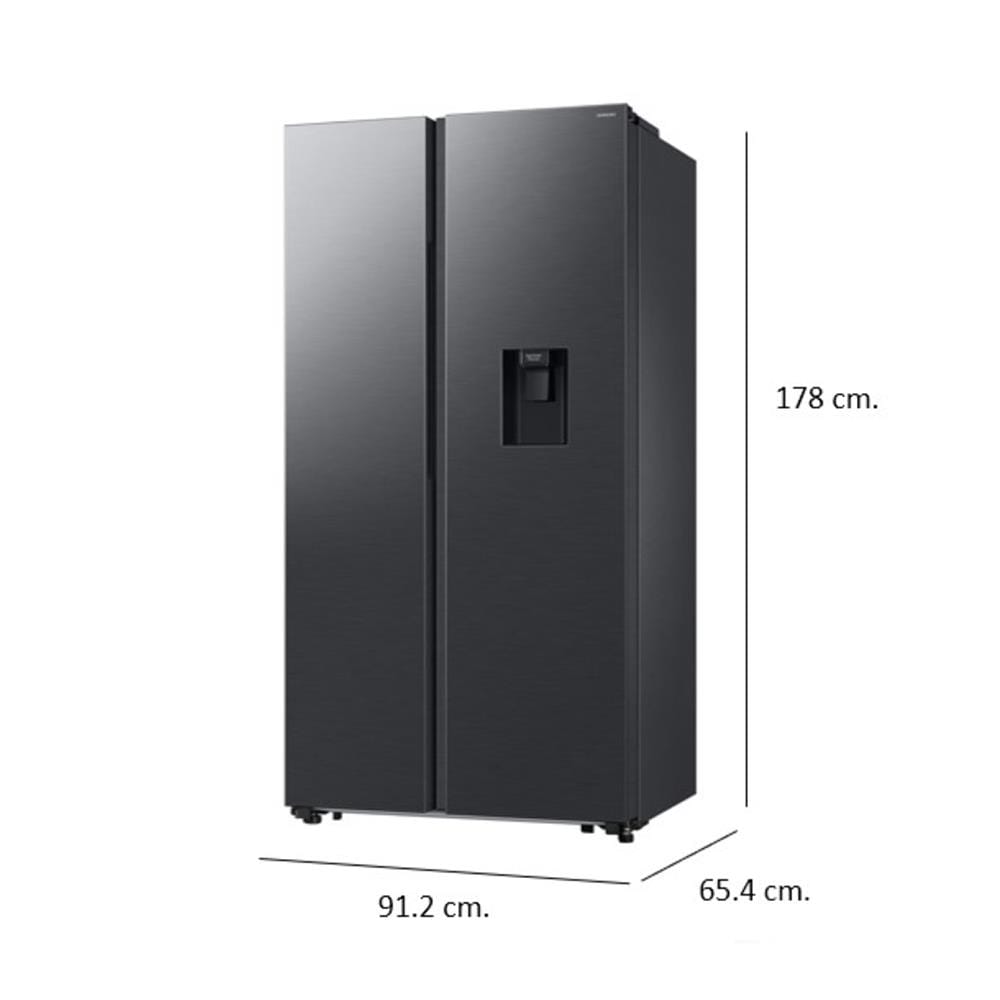 ตู้เย็น SIDE BY SIDE SAMSUNG RS57DG4100B4ST 20.4 คิว อินเวอร์เตอร์ สีดำ