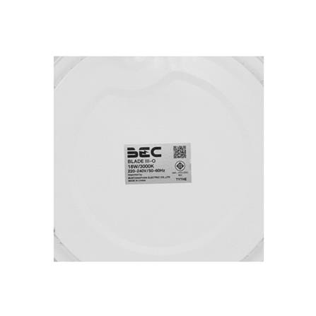ดาวน์ไลท์ LED BEC BLADE III-O 8 นิ้ว 18 วัตต์ WARM WHITE สีขาว_6