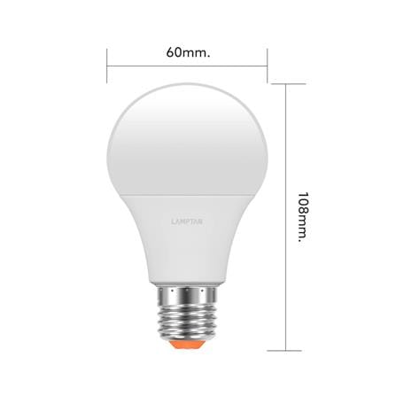 หลอด LED LAMPTAN BULB DIMMABLE MOOD 9 วัตต์ COOL WHITE E27_5