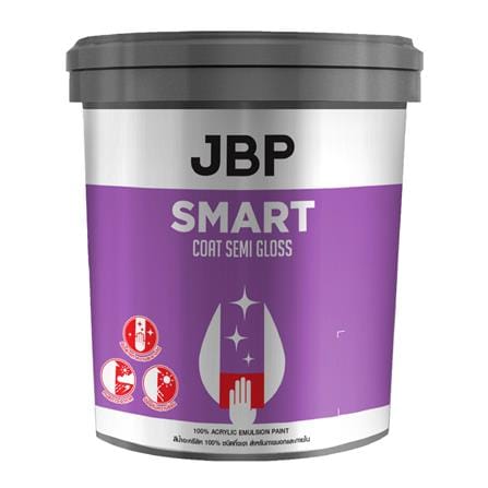 สีน้ำทาภายนอก ชนิดกึ่งเงา JBP SMART COAT G300 5 แกลลอน_0