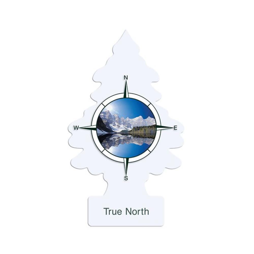 แผ่นหอมปรับอากาศ LITTLE TREES 0.02 กรัม TRUE NORTH