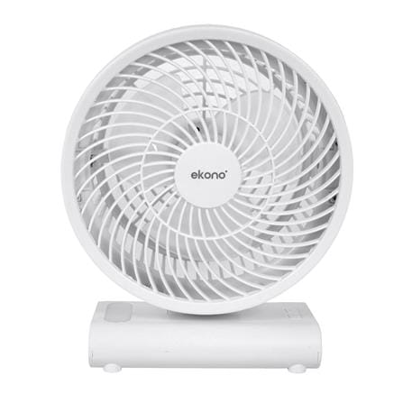 พัดลมพกพา 8 นิ้ว EKONO EK-PTB01 สีขาว_1
